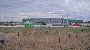 Bautagebuch Hannover Außenaufnahme des Datacenter in Sehnde