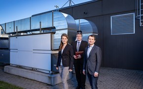 DataCenter-Leipzig-Expertenteam Expertenteam des Datacenter Leipzig der envia TEL - Sandra Warg, Torsten Rose & Steffen Brade