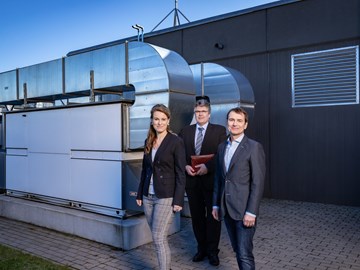 DataCenter-Leipzig-Expertenteam Expertenteam des Datacenter Leipzig der envia TEL - Sandra Warg, Torsten Rose & Steffen Brade