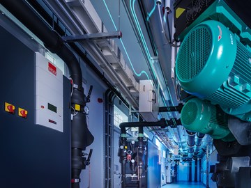 Klimatisierung_enviaTel_Datacenter_Leipzig Klimatisierungstechnik im Kaltgang des Datacenter Leipzig der envia TEL