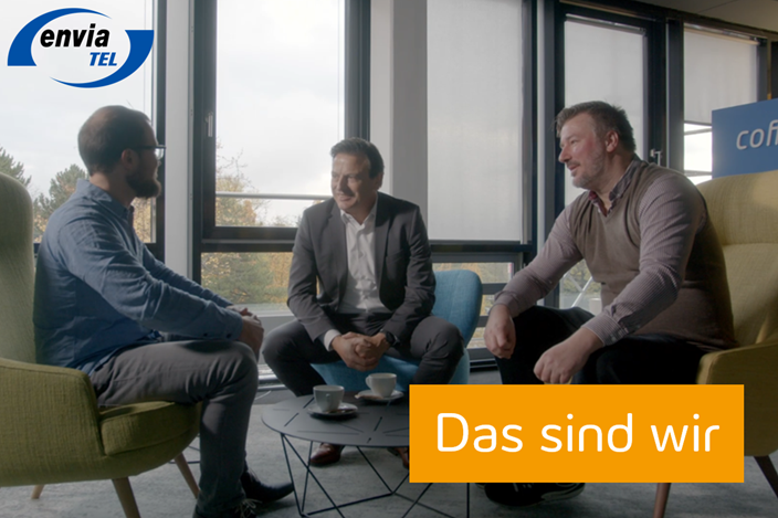 Mit Highspeed durch den Arbeitsbereich Netz Mitarbeiter des Arbeitsbereiches Netz