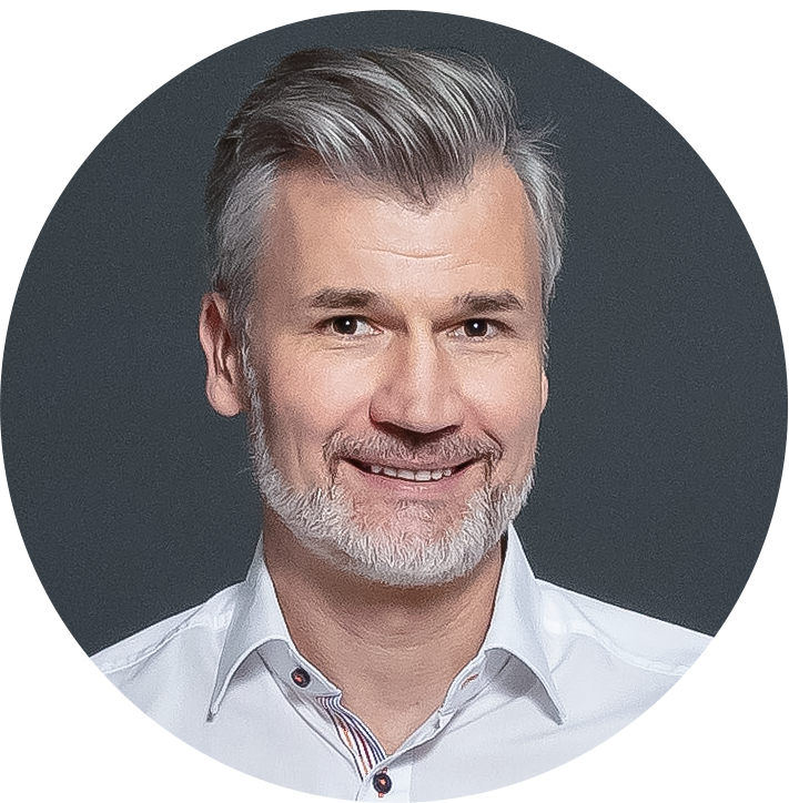 Porträt von Thomas Pfefferkorn, Geschäftsführer der Zebra Group GmbH