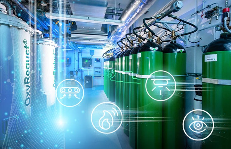 Brandschutz im Serverraum enviaTEL Stickstoffbasiertes Löschkonzept des Datacenter Leipzig der envia TEL