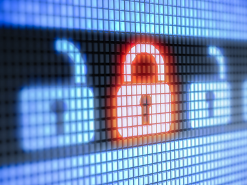 Cybersecurity Digitale Verschlüsselungssymbole