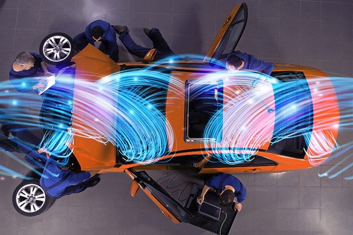 Digitale-Autowerkstatt-enviaTEL Digitale Auto-Werkstatt beschleunigt das Arbeiten