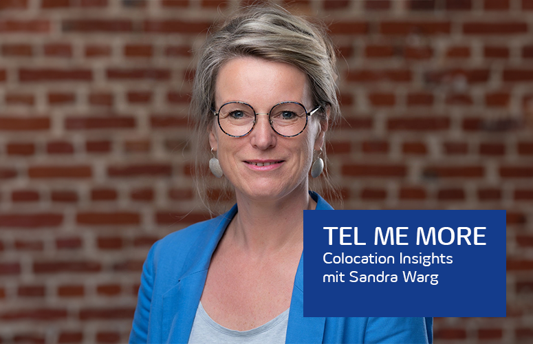 TEL ME MORE Porträt von Sandra Warg, Mitarbeiterin envia TEL