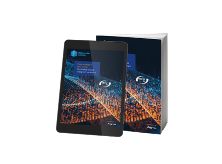 Whitepaper und dessen Cover auf einem E-Book und einem Buch dargestellt