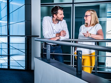 News envia TEL Mitarbeiter der envia TEL im Gespräch