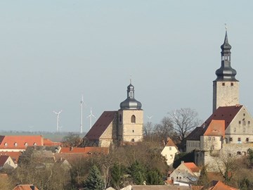 Panorama Querfurt Aufnahme von Querfurt