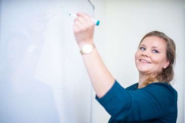 Duales Studium bei envia TEL Nancy Adler, Mitarbeiterin envia TEL