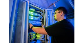 Mitarbeiter im Datacenter Campus Leipzig Mitarbeiter im Datacenter Campus Leipzig