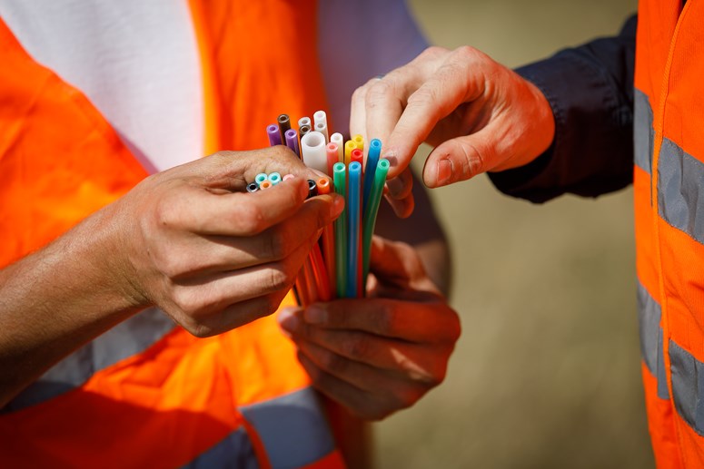 Glasfaser Glasfaserleerrohre