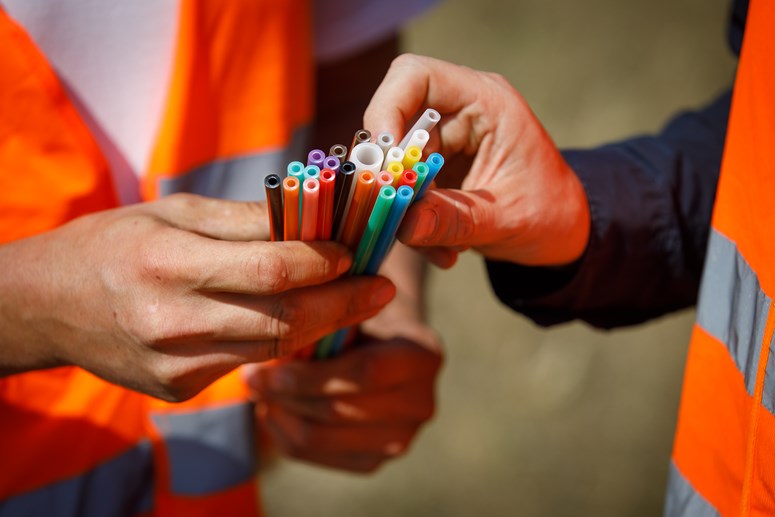 Glasfaser Glasfaserleerrohre