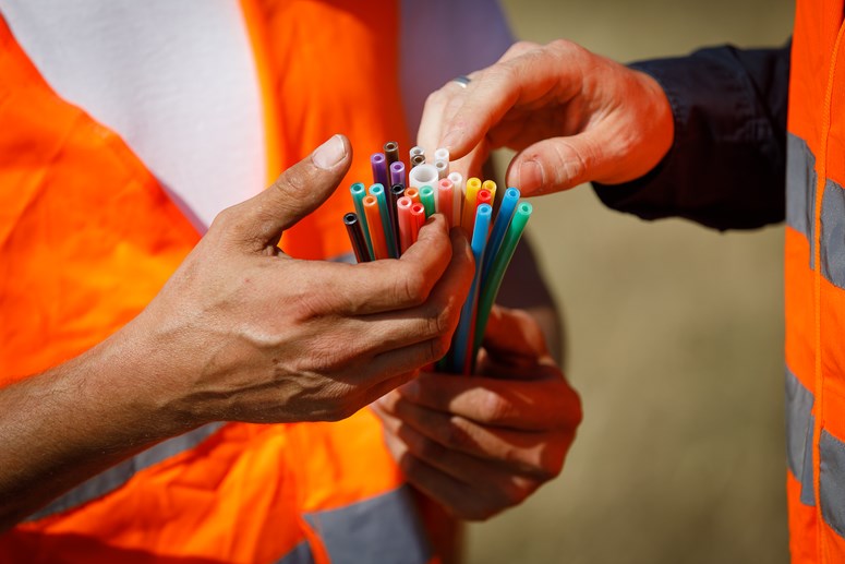 Glasfaser Glasfaserleerrohre