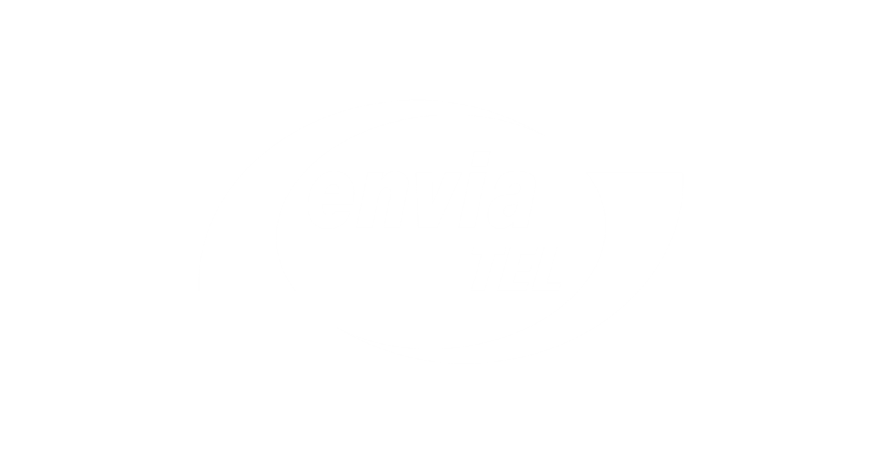envia TEL Logo weiß