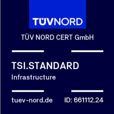 Zertifikat TSI.Standard Infrastructure