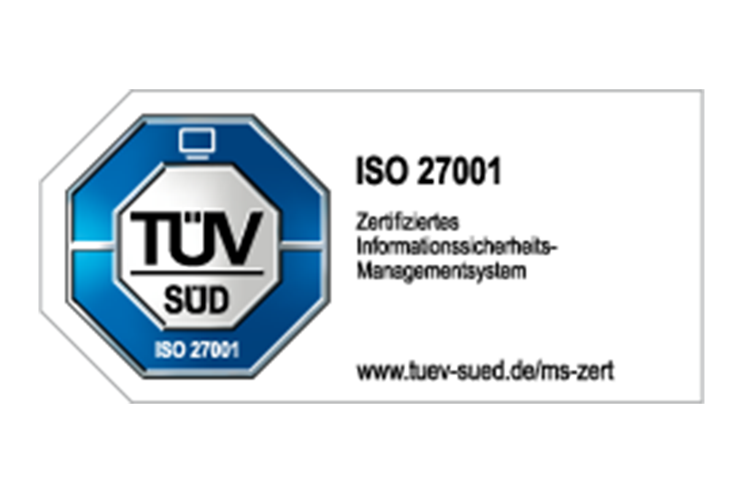 Zertifikat ISO 27001