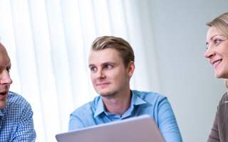 Porträt Meeting zum Glasfaserausbau